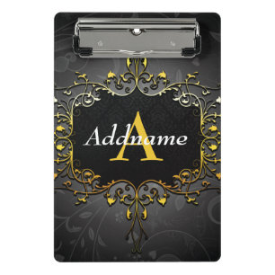 Add your name and initial mini clipboard