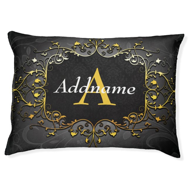 Add your name and initial pet bed (Front)