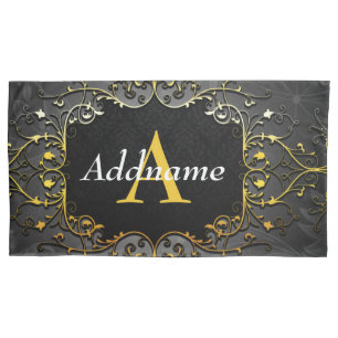 Add your name and initial pillow case