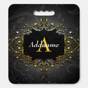 Add your name and initial seat cushion