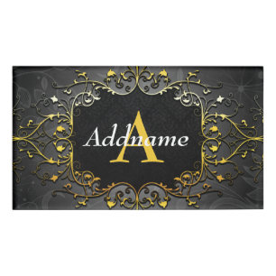 Add your name and initial tag