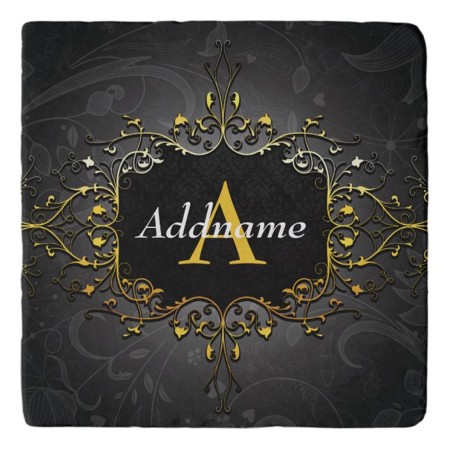 Add your name and initial trivet (Front)