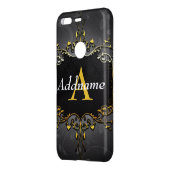 Add your name and initial uncommon google pixel case (Back/Left)