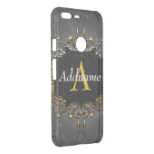 Add your name and initial uncommon google pixel XL case (Back/Right)