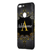 Add your name and initial uncommon google pixel XL case (Back/Left)