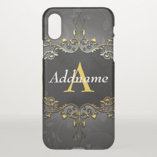 Add your name and initial iPhone XS case