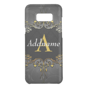 Add your name and initial uncommon samsung galaxy s8+ case