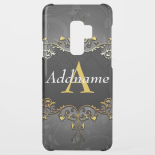 Add your name and initial uncommon samsung galaxy s9 plus case