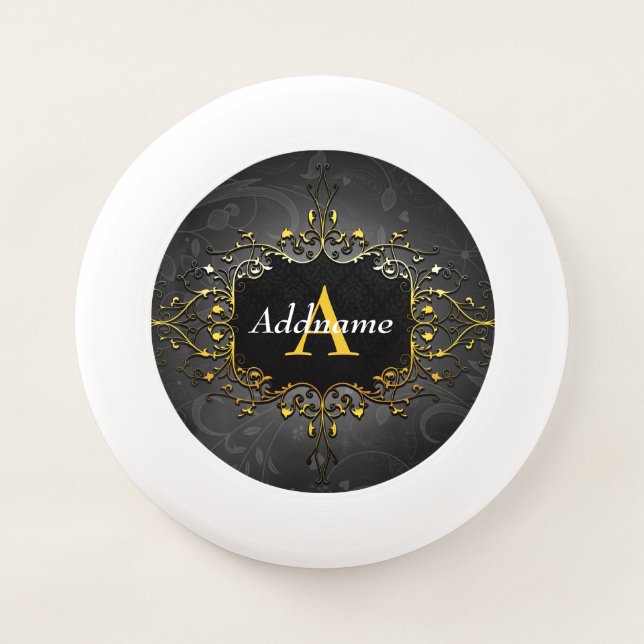 Add your name and initial Wham-O frisbee (Front)