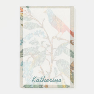 Add Your Name Aviary Collage II Post-it Notes