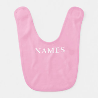 Add Your Name Baby Bib