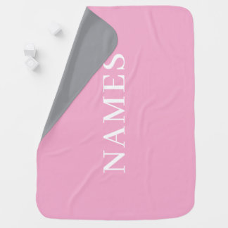 Add Your Name Baby Blanket