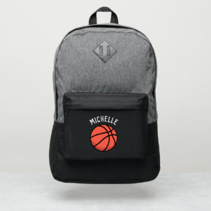 Add Your Name Basketball Personalized  Port Authority® Backpack