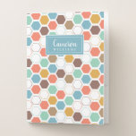 Add Your Name | Bee Hive Module Pattern Pocket Folder