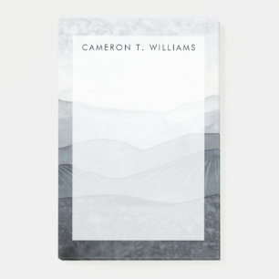 Add Your Name   Blustering Grey Valley Post-it Notes