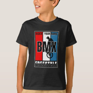 Add Your Name BMX Freestyle Rider  T-Shirt