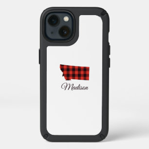 Add Your Name Buffalo Check Montana Speck iPhone 13 Case