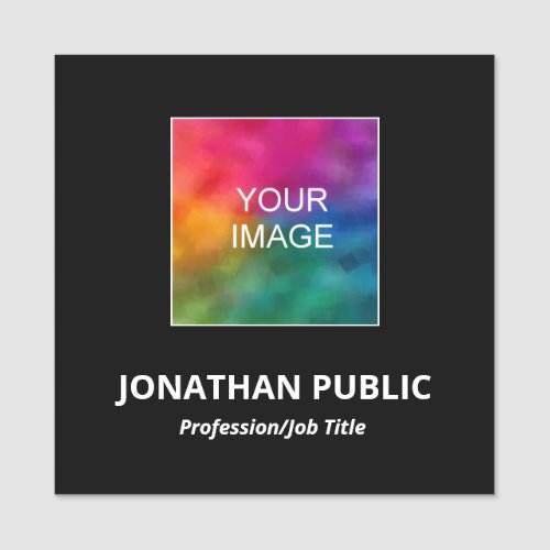 Add Your Name Business Company Logo Here Template Name Tag