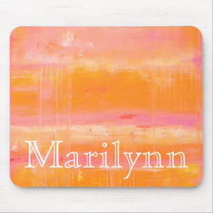 Add Your Name Caribbean Sky Mouse Pad