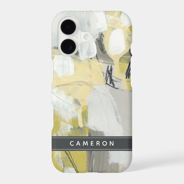 Add Your Name | Citron Mist Iphone Case (Back)