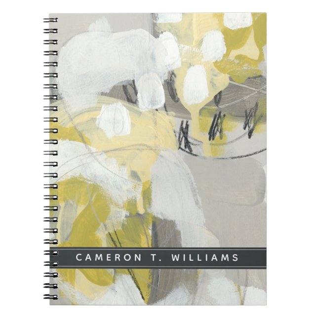 Add Your Name | Citron Mist Notebook (Front)