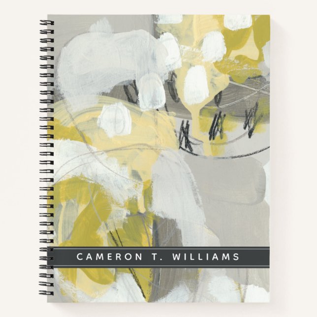 Add Your Name | Citron Mist Notebook (Front)