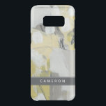 Add Your Name | Citron Mist Uncommon Samsung Galaxy S8 Case<br><div class="desc">Citron Mist III by June Erica Vess. Features shades of yellow and grey to create an abstract design.</div>