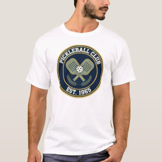 Add Your Name Custom Pickleball Club EST. 1965 T-Shirt