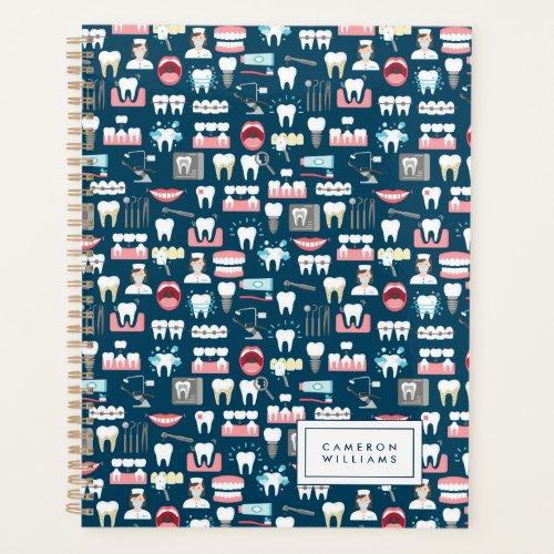 Add Your Name  Dental Clinic Office Pattern Planner
