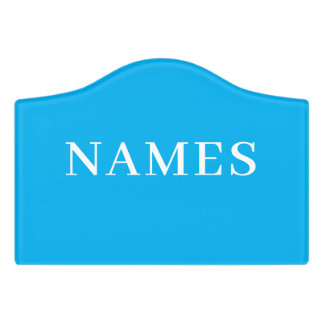 Add Your Name Door Sign