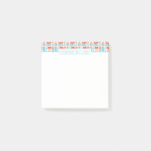 Add Your Name   Finnish Fox & Bird Folk Post-it Notes