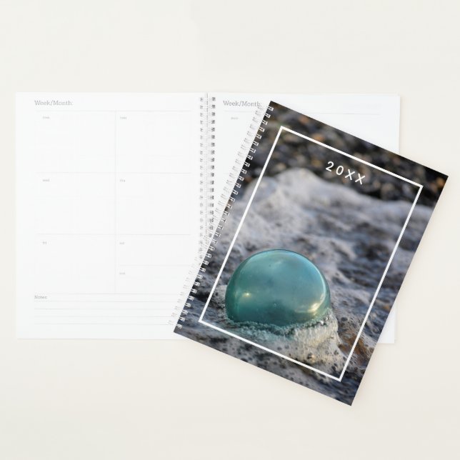 Add Your Name | Fishing Float Surrounded By Surf Planner (Display)