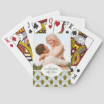 Add Your Name | Flock Of Sea Turtles Pattern Poker Cards