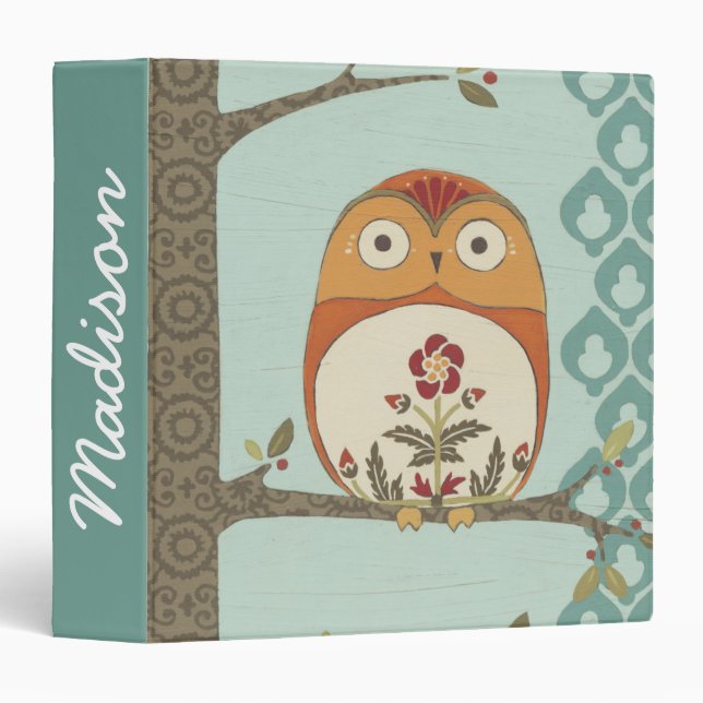Add Your Name | Forest Whimsy II Binder (Front/Spine)