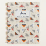 Add Your Name | Geometric Triangle Hand Drawn Planner