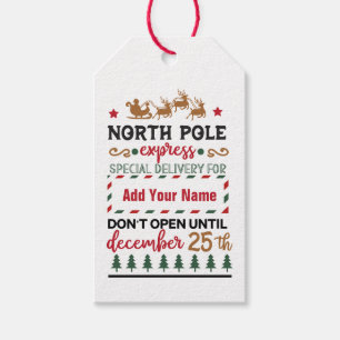 Add Your Name-  gift tags