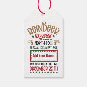 Add Your Name- gift tags