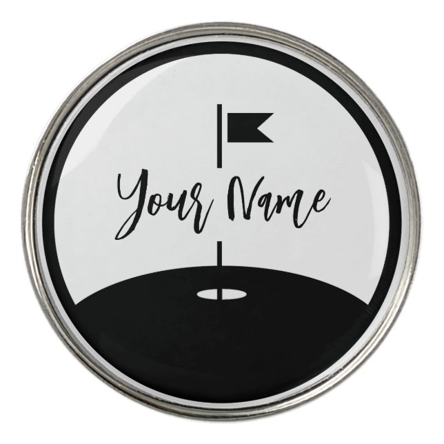 Add Your Name Golf Ball Marker (Front)