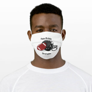 NCAA Louisville Cardinals, 100% Cotton, Double Layer, Washable & Reusable,  Non-Medical Face Mask