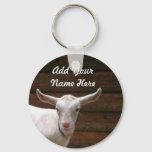 Add Your Name Here Goat Keychain