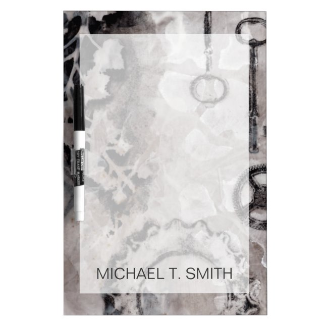 Add Your Name | Juxtaposition II Dry Erase Board (Front)