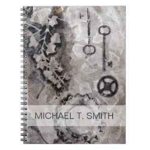 Add Your Name Juxtaposition II Notebook