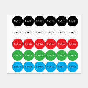 Add Your Name Kids' Labels