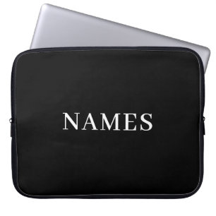 Add Your Name Laptop Sleeve