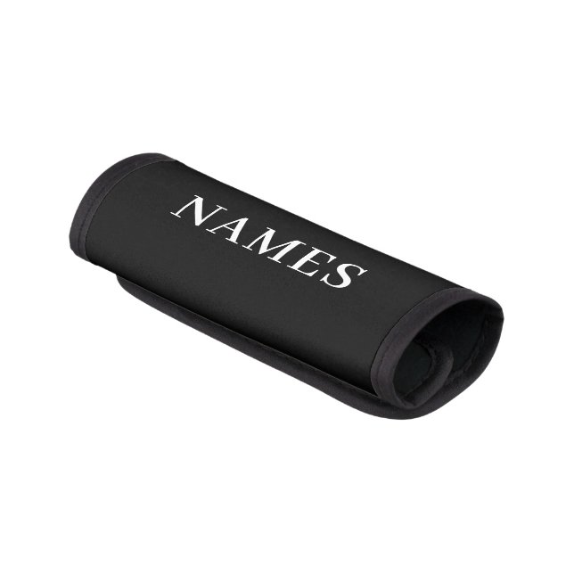 Add Your Name Luggage Handle Wrap (Angled)