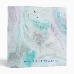 Add Your Name Marble I Binder