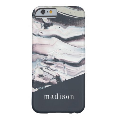 Add Your Name  Marbling V Crop Barely There iPhone 6 Case