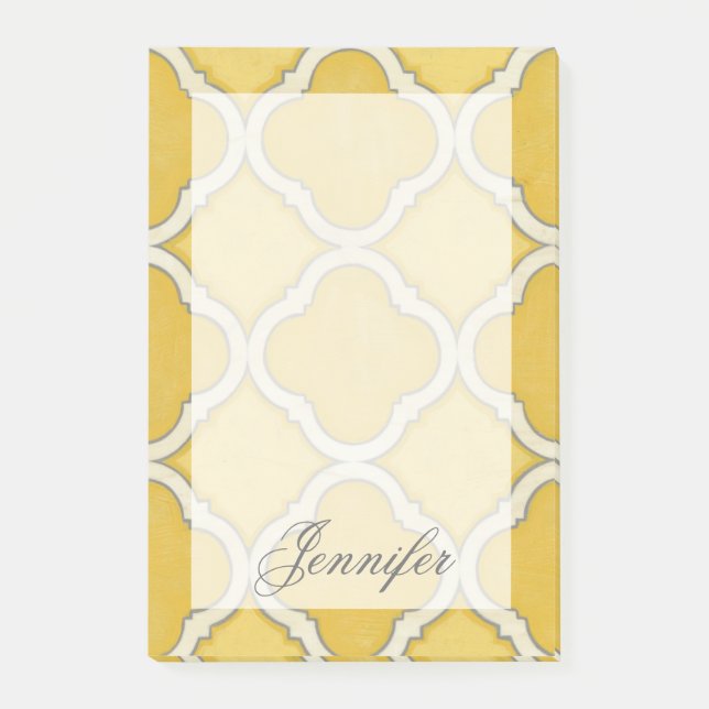 Add Your Name | Market Motifs I Post-it Notes (Front)