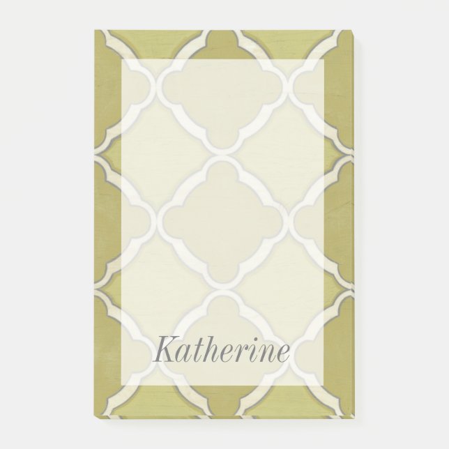 Add Your Name | Market Motifs IX Post-it Notes (Front)