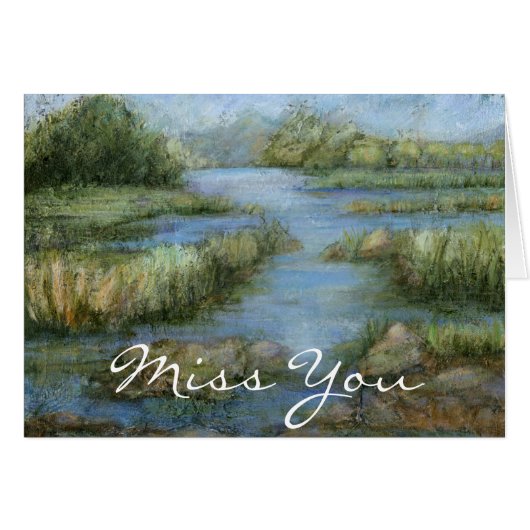 Add Your Name | Marshland I Cards (Front Horizontal)